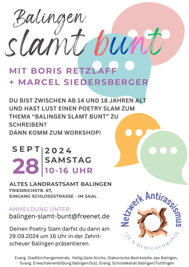 Poetry Slam in Balingen