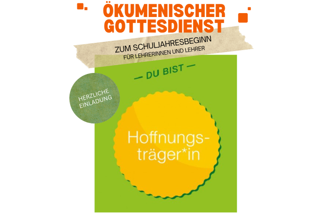 Ökumenischer Gottesdienst zum Schuljahresbeginn für Lehrerinnen und Lehrer in Albstadt und Balingen